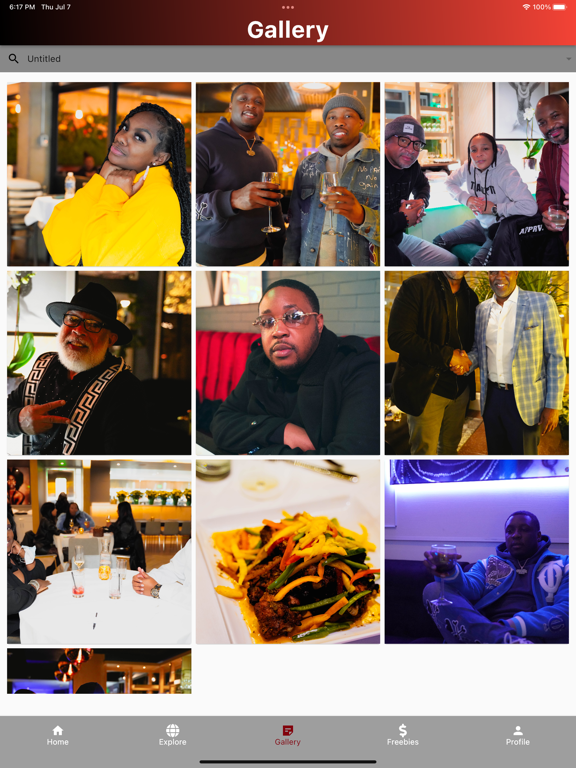 D8 Reserve iPad screenshot 5 - Food & Drink app