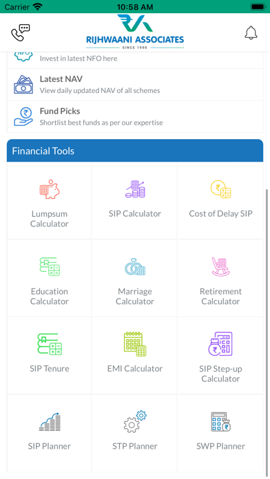 Rijhwaani Associates Screenshot
