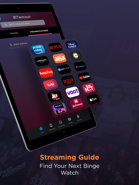 Screenshot #5 pour OTT Watchlist – Movie Tracker