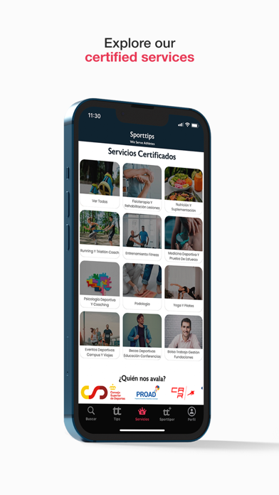 Sporttips: deporte y salud Screenshot