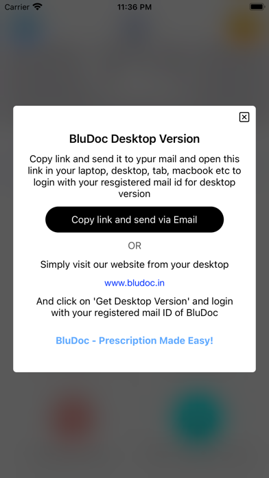 BluDoc Screenshot