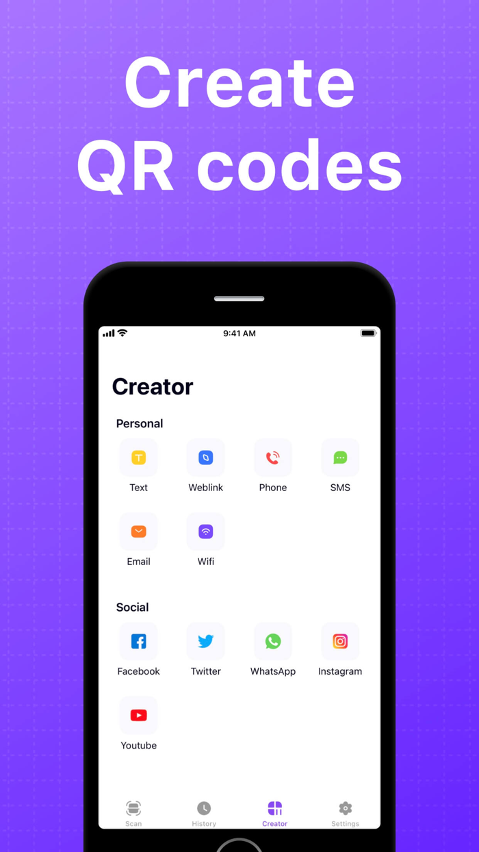 QR Code Scanner and Reader .