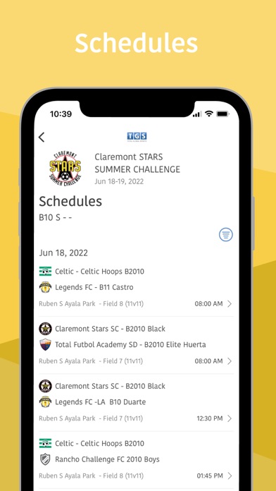 STS Tournaments Screenshot
