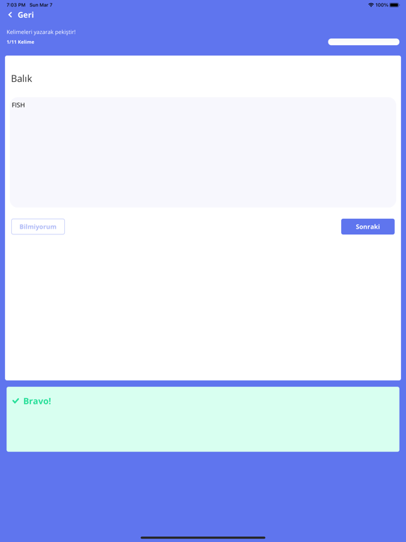 Screenshot #5 pour YDS: Öğrenci Kartları ve Sınav