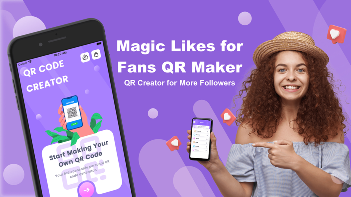 Magic Likes for Fans QR Maker