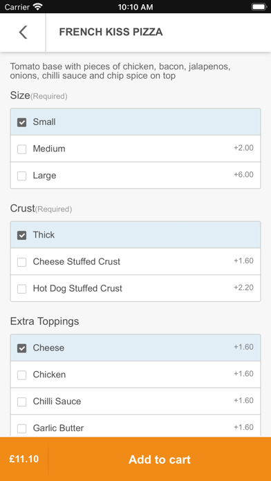 Dominic Pizza - York Screenshot