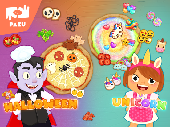 Pizza maken kook spellen iPad app afbeelding 7