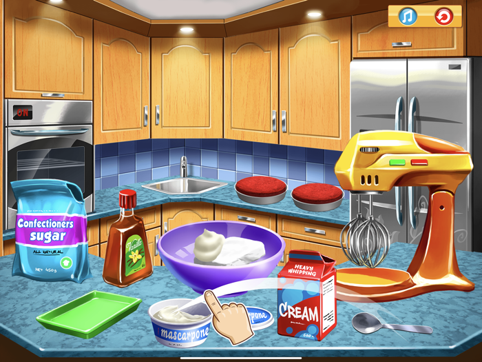 Baking games for kids