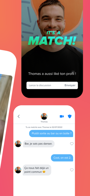 ‎Tinder Rencontre & Rendez-vous Capture d'écran