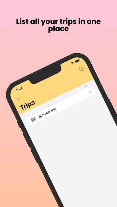 AroundTheWorld - Trip Planner Screenshot
