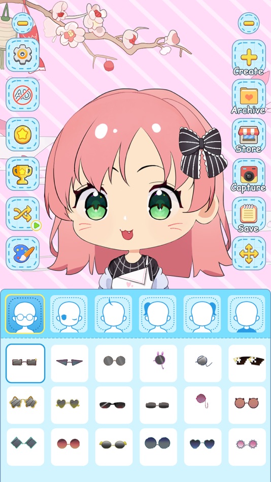 #3. Aymi Anime Avatar Maker (iOS) 由: Ayoomi