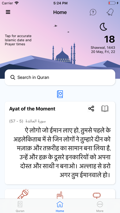 Quran Hindi 360 Screenshot