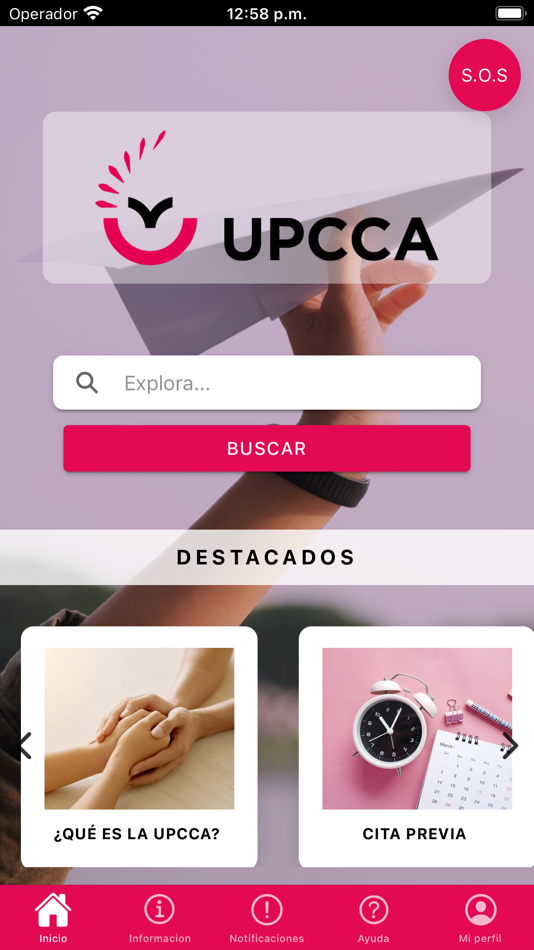 #1. UPCCA Villena (iOS) Podle: Departamento de Informática Ayto Villena