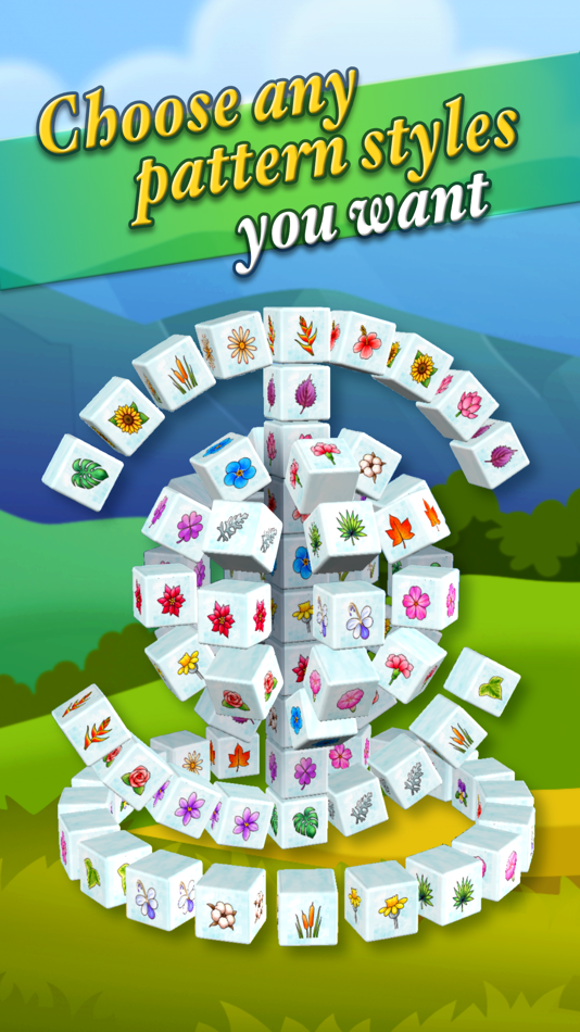 #2. 3D Cube:Match 3 (iOS) By: mei lien lin