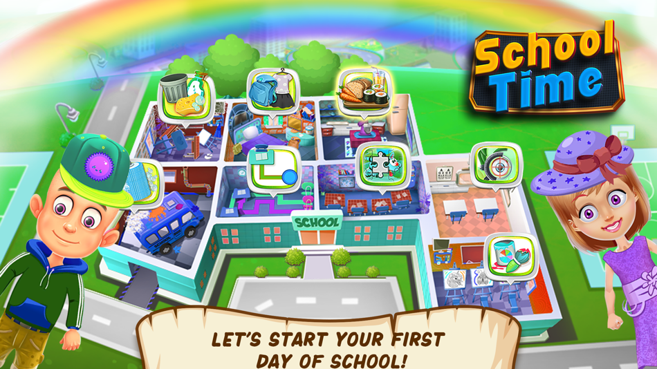 #2. School Time game (iOS) 来自: GAMEZOO STUDIO PRIVATE LIMITED