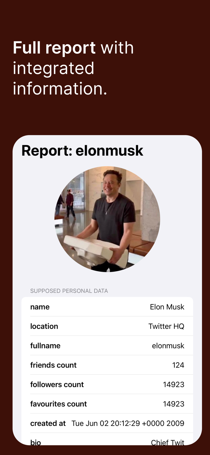 Maigret: username osint tools screenshot 4