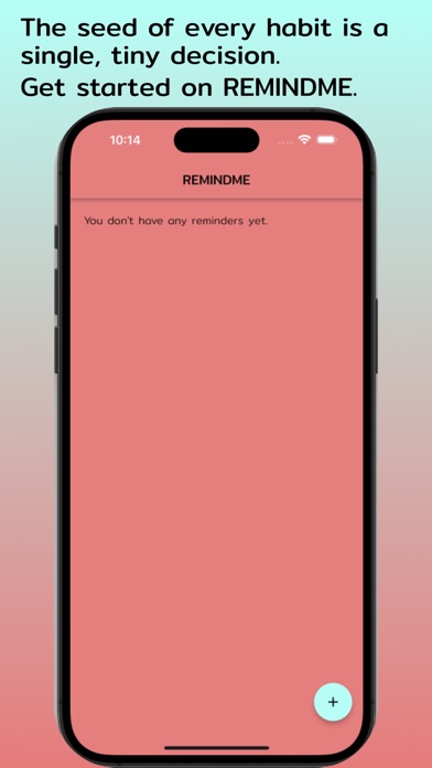 Remindme: Simple Reminder App Screenshot