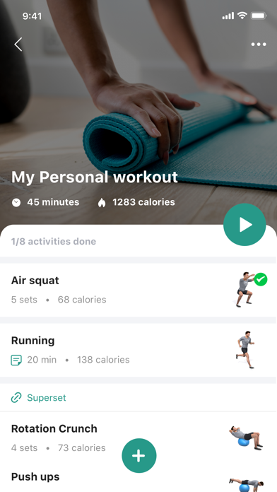 Wireless Outdoor Workouts Screenshot