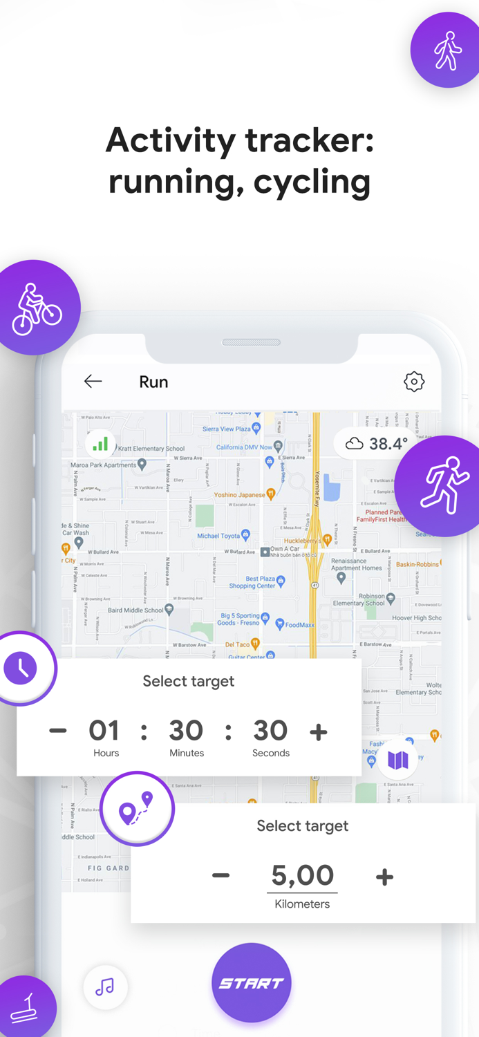 Running Tracker and Walk Offline