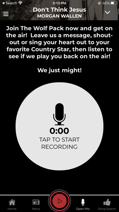Orlando's 103.1 The Wolf Screenshot