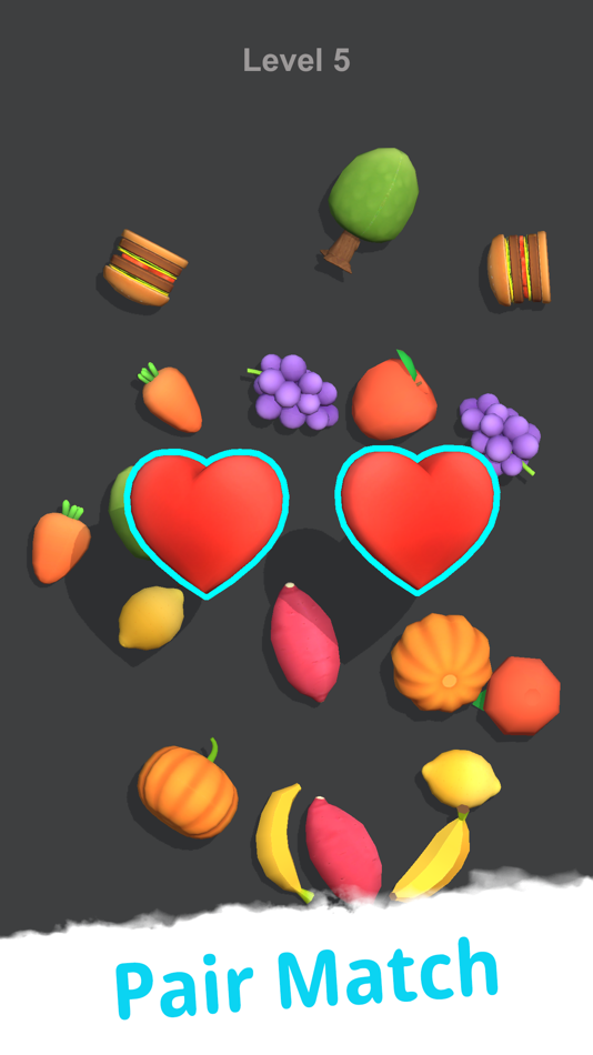 #1. Match 3D - Calm Matching (iOS) Podle: Calm Game Studio