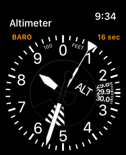 Pilot's Altimeter