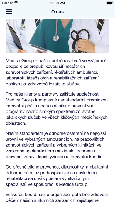 Medica Group Screenshot