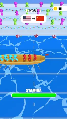 Game screenshot Rowing Battle apk