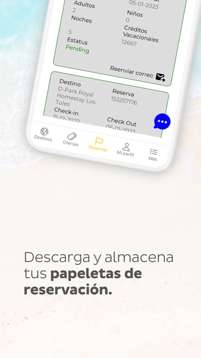 Royal Holiday Booking Screenshot