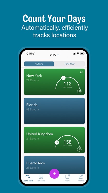 TaxBird - Residency Tracker