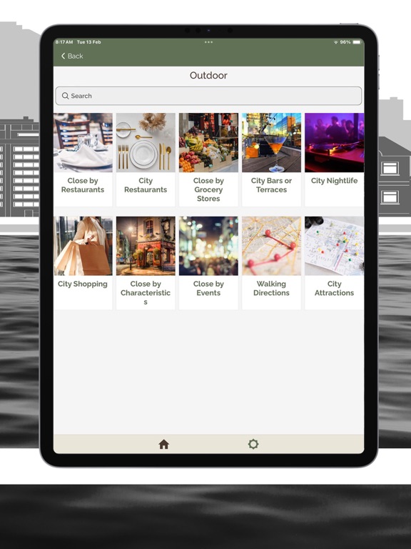 Guest Info App iPad screenshot