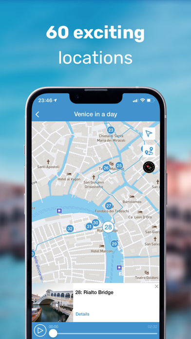 Screenshot #3 pour Venice Audio Guide Offline Map