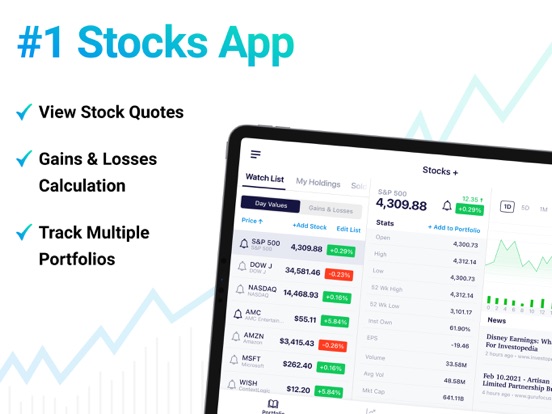 Stocks+ appのおすすめ画像1