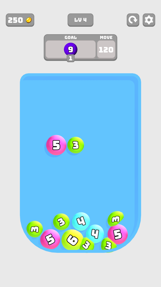 #3. Bouncing Merge (iOS) โดย: Mehmet Ozdemir