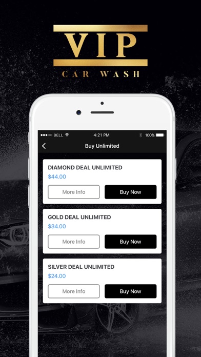VIP Car Wash Center Screenshot
