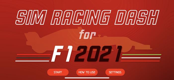 Sim Racing Dash for F12021