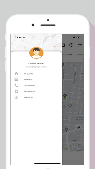 Alo Taxi Cliente Screenshot