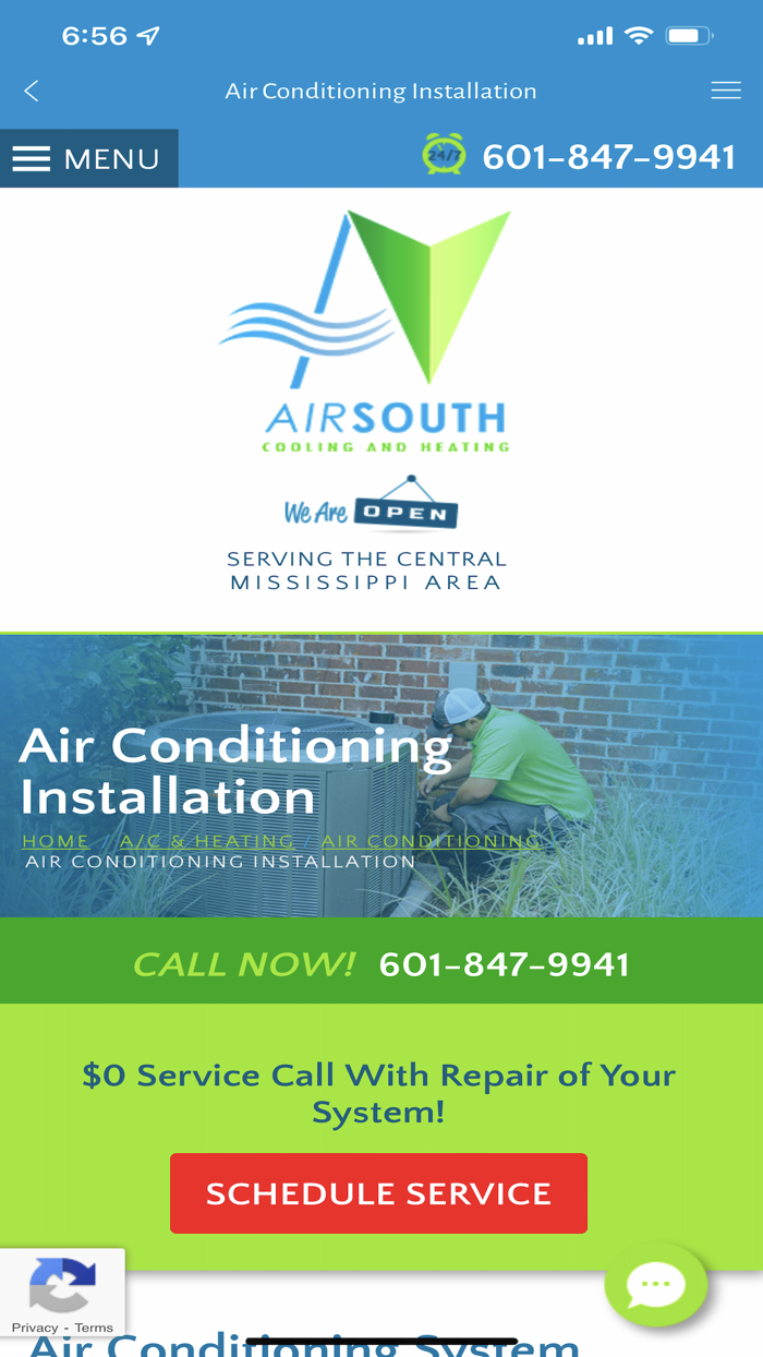 AirSouth Cooling and Heating