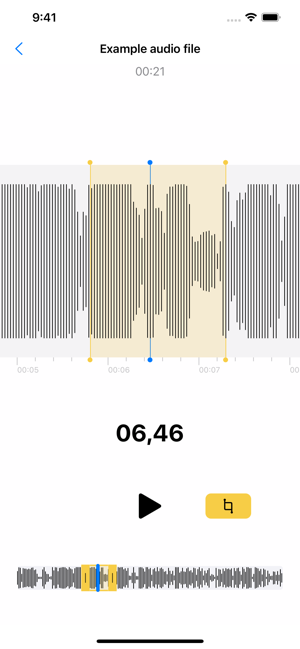 ‎Audio Trimmer - Trim Audio Screenshot