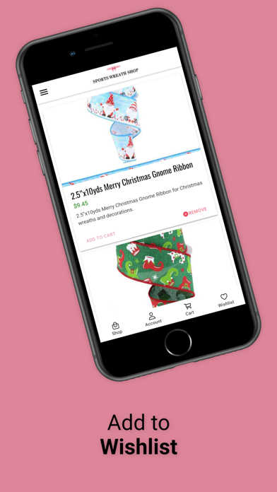 Sports Wreath Shop Screenshot