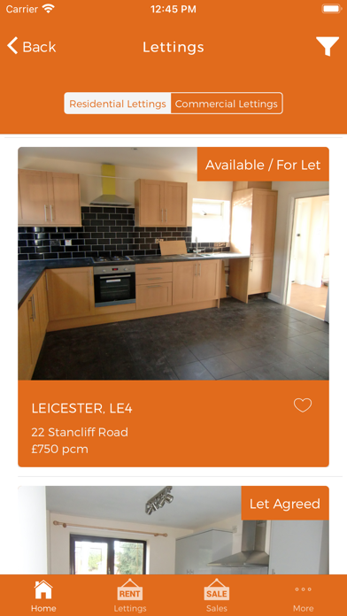 Leicester Real Estates Screenshot