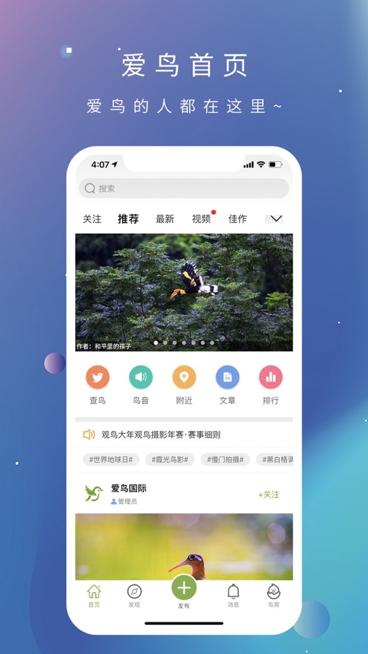 #1. 爱鸟国际 (iOS) Podle: 北京爱鸟国际文化传播有限公司