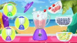Game screenshot Rainbow Slushy Ice Rolls Maker mod apk