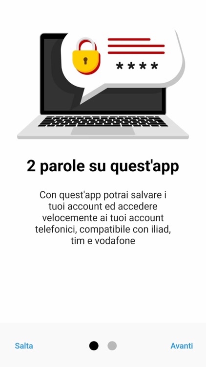I miei account telefonici