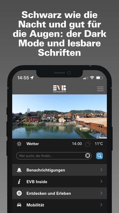 Energieversorgung Büren AG Screenshot