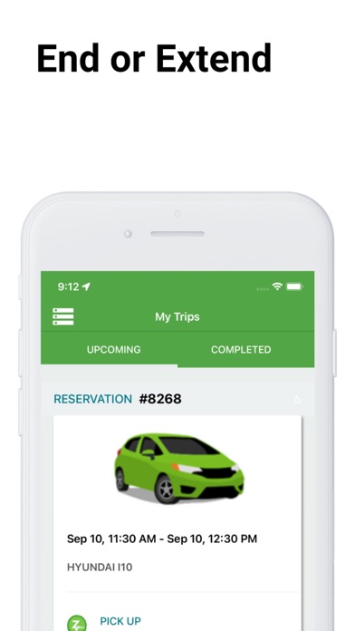 Zipcar Iceland Screenshot