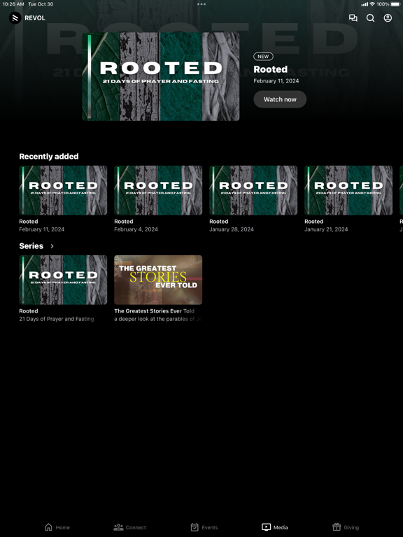 REVOL Church iPad screenshot 4 - Education app