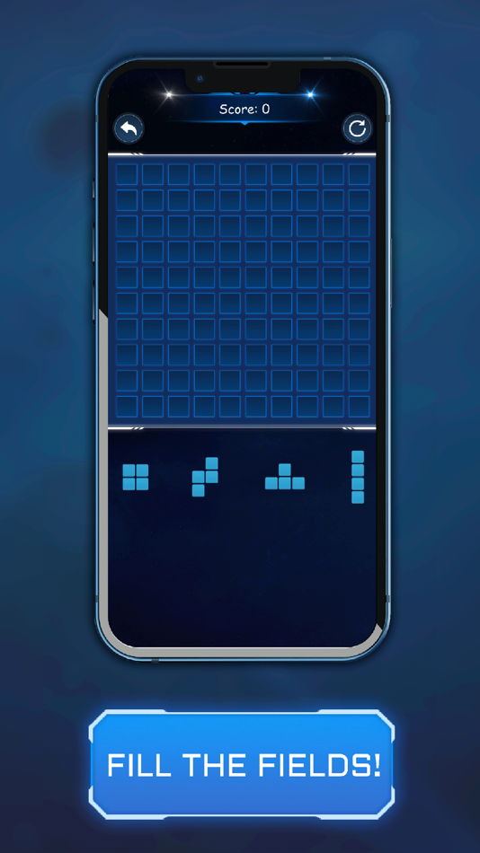 #3. Cyber Puzzle - Block Puzzles (iOS) 由: Cacao Mobile