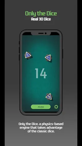 Game screenshot Only the Dice - Real 3D Dice apk