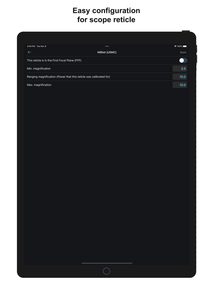 Stadiametric Rangefinder